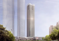 Artist's Perspective of exterior of Empress at Capitol Commons