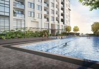 Artist's Perspective of Residences at The Galleon swimming pool